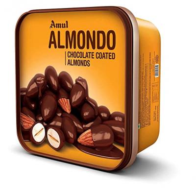 Amul Almondo - Roasted Almonds Coated With Milk Chocolate, 200 g