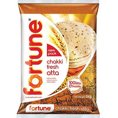 Fortune Chakki Fresh Atta, 5 Kg